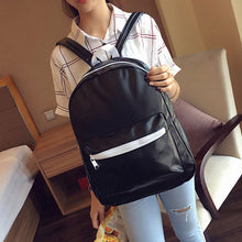 Backpack Girls Boys PU Leather School Bag Travel Satchel Women Shoulder School Bags bolsa feminina CF