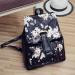 Backpack School Bags For Teenagers PU Leather Korean Laptop Travel Satchel Print Rucksack Bolsa Feminina CF