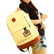 Backpack Women Campus Girls Travel Young Korean Canvas Backpacks School Bags Bolsa Feminina CF
