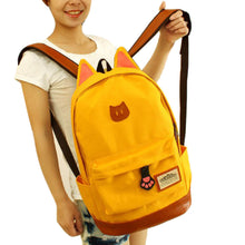 Backpack Women Campus Girls Travel Young Korean Canvas Backpacks School Bags Bolsa Feminina CF