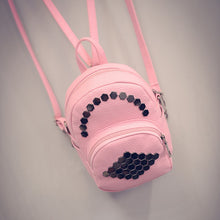 Backpack Women Korean Style Hexagonal Rivets Simple Travel School Bags Backpacks bolsa feminina CF