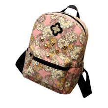 Backpack Women Korean style Backpacks For Teenage Girls Flowers Printting Canvas Bag Bolsa Feminina CF