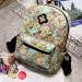 Backpack Women Korean style Backpacks For Teenage Girls Flowers Printting Canvas Bag Bolsa Feminina CF