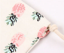 Backpack Women Pineapple Printing School Bags For Teenagers Drawstring Beam Port Travel Bag Gift bolsa feminina CF