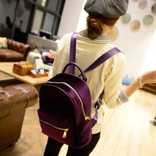Backpack Women School Bags For Teenagers Gold Velvet Small Rucksack Book Shoulder Bag bolsa feminina CF