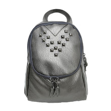 Backpack Women School Bags For Teenagers Rivet Travel Satchel Black Laptop Backpacks Bolsa Feminina CF