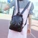 Backpack Women School Bags For Teenagers Rivet Travel Satchel Black Laptop Backpacks Bolsa Feminina CF
