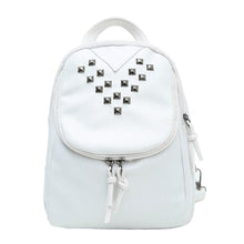 Backpack Women School Bags For Teenagers Rivet Travel Satchel Black Laptop Backpacks Bolsa Feminina CF
