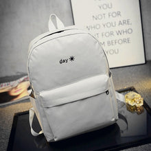 Backpack Women Simple Canvas School Bag Korean Style Satchel Backpacks Rucksack Shoulder Bolsa Feminina CF