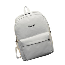 Backpack Women Simple Canvas School Bag Korean Style Satchel Backpacks Rucksack Shoulder Bolsa Feminina CF
