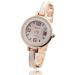 Bracelet Watches Women Rose Gold Plated Ceramic Dress Clock Quartz Analog Watch Relogio Feminino CF
