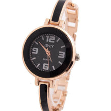 Bracelet Watches Women Rose Gold Plated Ceramic Dress Clock Quartz Analog Watch Relogio Feminino CF