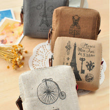 Coin Purse Classic Retro Canvas Purse Wallet Card Key Coin Bag Pouch Case Bag Bolso Masculino CF