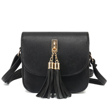 Crossbody Bag Women Tassel Handbag PU Leather Shoulder Bags Tote Ladies Purse Bolsos Femenina CF