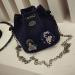 Crossbody Bags Bucket Women Soft PU Leather Chain Handbag Messenger Bag Bolsos Femenina CF