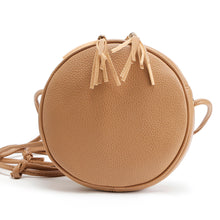 Crossbody Bags Handbags Women Famous s Girl Round PU Leather Tassel Shoulder Bag Bolsos Femenina CF