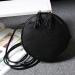 Crossbody Bags Handbags Women Famous s Girl Round PU Leather Tassel Shoulder Bag Bolsos Femenina CF
