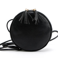 Crossbody Bags Handbags Women Famous s Girl Round PU Leather Tassel Shoulder Bag Bolsos Femenina CF