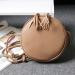 Crossbody Bags Handbags Women Famous s Girl Round PU Leather Tassel Shoulder Bag Bolsos Femenina CF