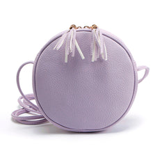 Crossbody Bags Handbags Women Famous s Girl Round PU Leather Tassel Shoulder Bag Bolsos Femenina CF