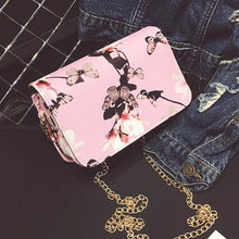 Crossbody Bags Handbags Women Floral Pattern PU Leather Satchel Retro Messenger Bag Bolsos Femenina CF
