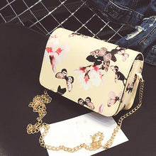 Crossbody Bags Handbags Women Floral Pattern PU Leather Satchel Retro Messenger Bag Bolsos Femenina CF