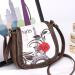 Crossbody Bags Women PU Leather Tower Printing Messenger Bag Lady Shoulder Handbags Bolsos Femenina CF