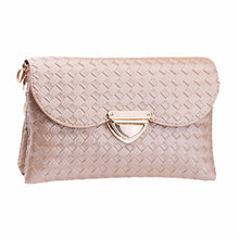 Crossbody Messenger Bags Handbags Women Famous s Weave Pattern Wallet PU Leather Bolsos Femenina CF