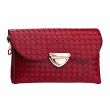 Crossbody Messenger Bags Handbags Women Famous s Weave Pattern Wallet PU Leather Bolsos Femenina CF