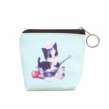 Cute Cat Women Bag Coin Purse Wallet Girl PU Leather Zipper Purses Key Card Bags Lady Wallets Bolsa Feminina CF