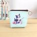 Cute Cat Women Bag Coin Purse Wallet Girl PU Leather Zipper Purses Key Card Bags Lady Wallets Bolsa Feminina CF