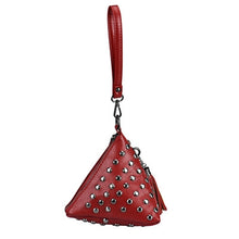Designer Handbags Triangle rivets coin tassel Clutch Small feast purse woman Bag bolsos femenina CF