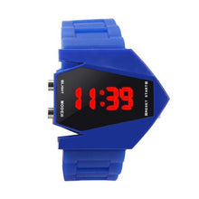 Digital Watch Men Top Luxury Military Army Airplane Aivator Pilot LED Cuff Watches Relogio Masculino CF
