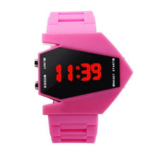 Digital Watch Men Top Luxury Military Army Airplane Aivator Pilot LED Cuff Watches Relogio Masculino CF