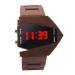 Digital Watch Men Top Luxury Military Army Airplane Aivator Pilot LED Cuff Watches Relogio Masculino CF