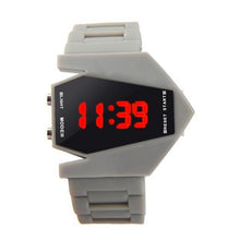 Digital Watch Men Top Luxury Military Army Airplane Aivator Pilot LED Cuff Watches Relogio Masculino CF