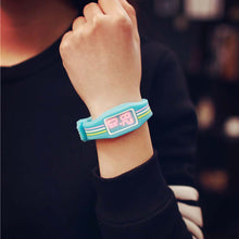 Digital Watches Mens Womens Striking Silicone Red LED Bracelet Dress Wrist Watch Relogio CF