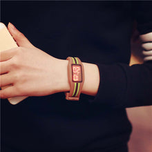 Digital Watches Mens Womens Striking Silicone Red LED Bracelet Dress Wrist Watch Relogio CF