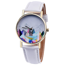 Dress Watch Women PU Leather Band Elegant Clock Analog Quartz Dress Wrist Watch Relogio Feminino CF