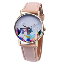 Dress Watch Women PU Leather Band Elegant Clock Analog Quartz Dress Wrist Watch Relogio Feminino CF
