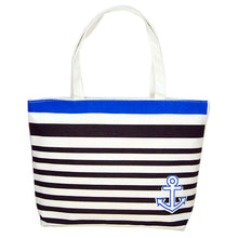 Canvas Bags Black Anchor Pattern Shopping Shoulder Bags Women Handbag Casual Beach Bolsa for Girls CF