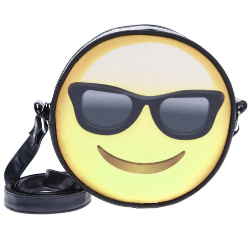 Emoji Leather Women Bags Handbag Cross Body Shoulder Messenger Bag Cute Girls Mini Bolsa CF