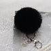Faux Rabbit Fur Ball Keychain Bag Plush Car Key Ring Car Charm Keychain Pendant Gift for girl CF
