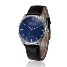 Geneva Watch Men Retro Design Top Luxury PU Leather Band Military Army Quartz Watch Relogio Masculino CF