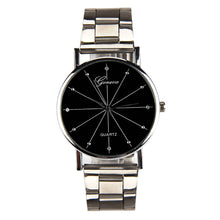 Geneva Watch Men Top Luxury Military Army Relogio Masculino Stainless Steel Band Business Clock CF