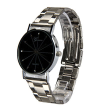 Geneva Watch Men Top Luxury Military Army Relogio Masculino Stainless Steel Band Business Clock CF