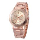 Geneva Watch Women Relogio Feminino Stainless Steel Band Quartz Wrist Dress Clock Famous Gift CF