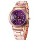 Geneva Watch Women Relogio Feminino Stainless Steel Band Quartz Wrist Dress Clock Famous Gift CF