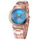 Geneva Watch Women Relogio Feminino Stainless Steel Band Quartz Wrist Dress Clock Famous Gift CF