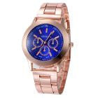 Geneva Watch Women Relogio Feminino Stainless Steel Band Quartz Wrist Dress Clock Famous Gift CF